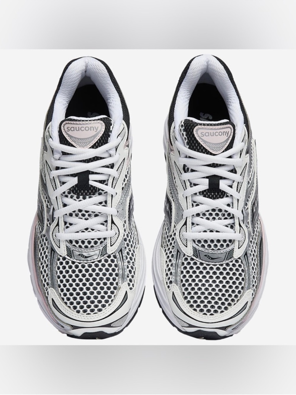 Saucony Men's Silver/Pink Retro
ProGrid Omni 9 Lifestyle Sneaker—11 - Picture 5 of 15